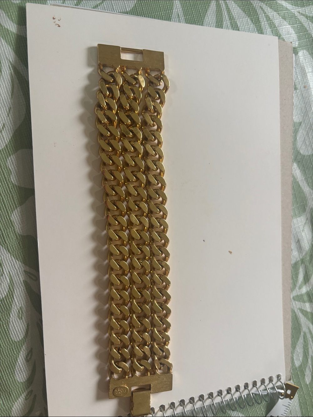 Gold-Tone Multi-Row Chain Bracelet - Women Accessories